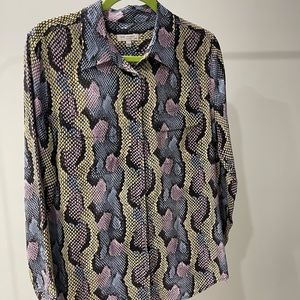 Equipment Silk Shirt Python Print - Beautiful, worn twice